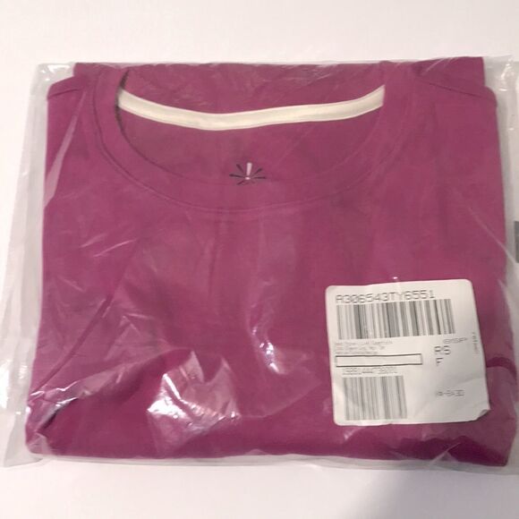 Isaac Mizrahi Live! Essentials Elbow Sleeve Crew Neck Top - Picture 4 of 5